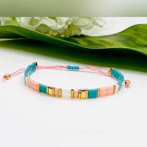 Miyuki Tila Bead Bracelet